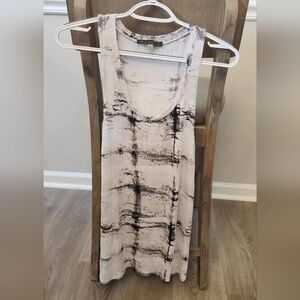 ROSE & OLIVE  Tie Dye Long Spandex Tank Size Small